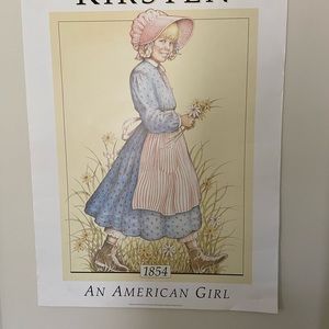 Poster-American Girl character Kirsten
